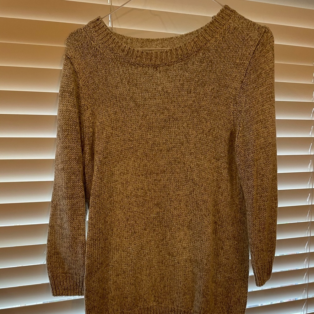 JCrew Tan Sweater